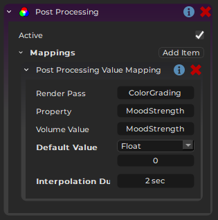 Component properties