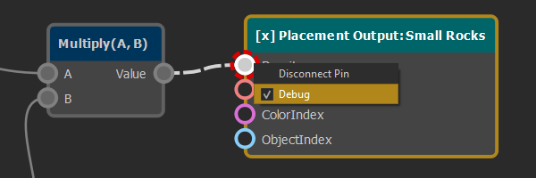 Debug pin