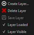 Scene Layers Context Menu